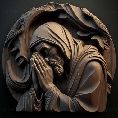 3D model Prayer (STL)